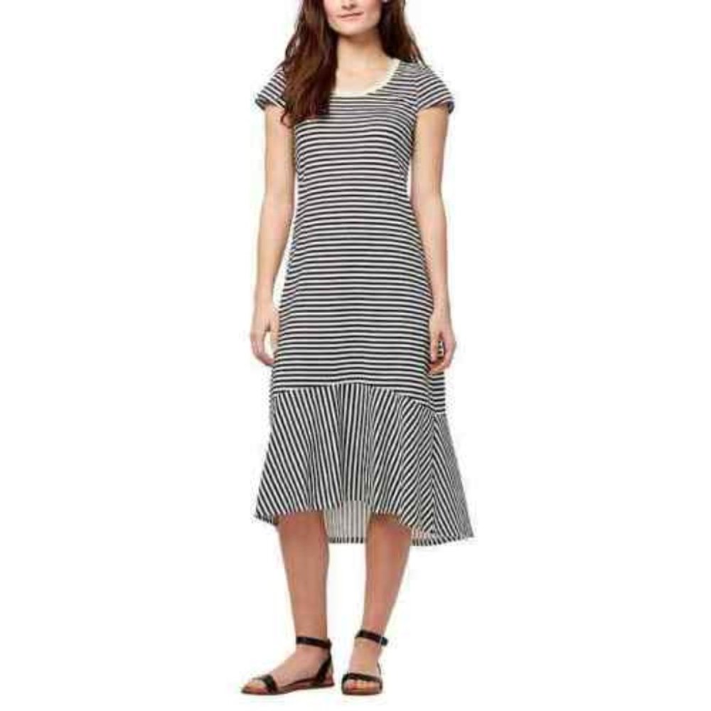 Ella Moss Ladies' Short Sleeve Striped Dress